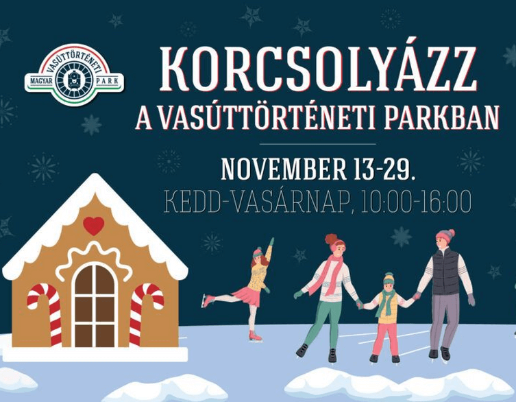 Korcsolyázz a Vasúttörténeti Parkban!