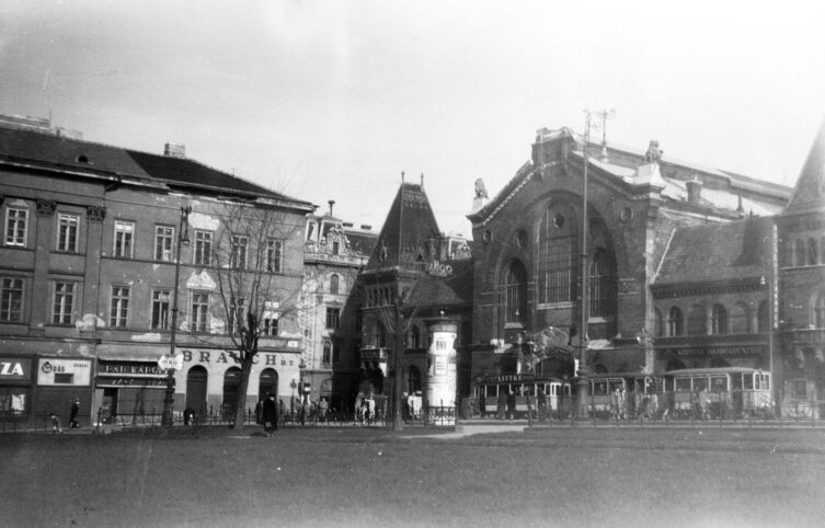 Budapest Vásárcsarnok 1947 Fortepan / Gara Andor