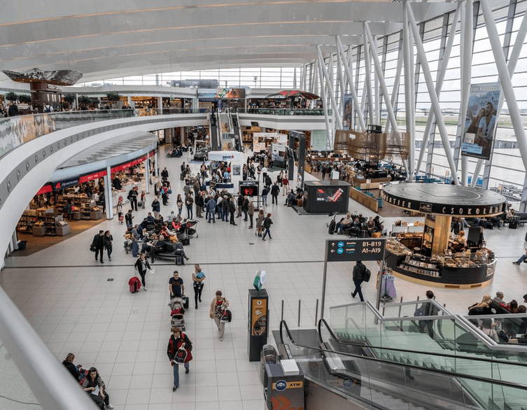 Budapest Airport terminal