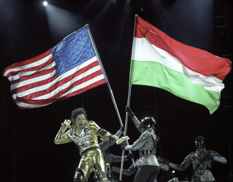 Michael Jackson Budapesten