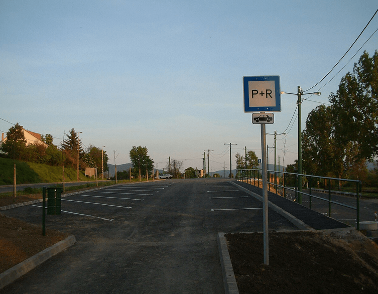 P+R parkoló Budapesten