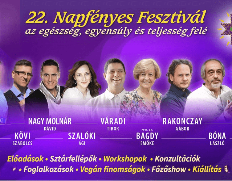 22. Napfényes Fesztivál 2025