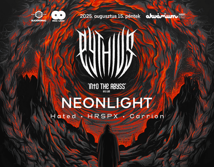 Augusztus 15-én elszabadul az audiovizuális pokol az Akváriumban: jön Pythius ‘Into the Abyss’ AV show!