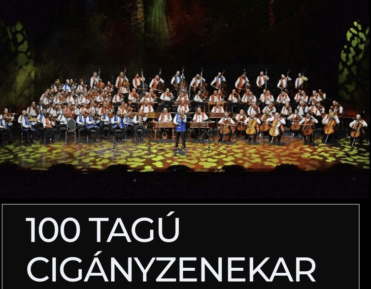 100 tagú cigányzenekar 40 év jubileumi koncert