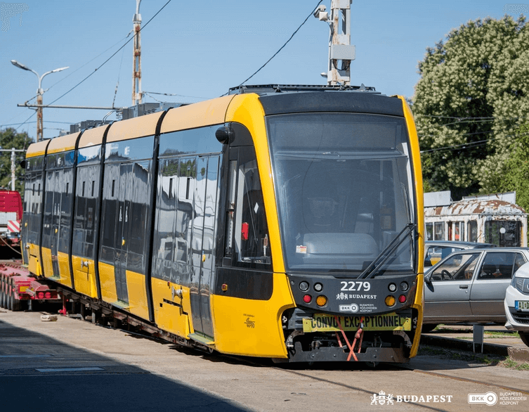 CAF villamosok Budapest