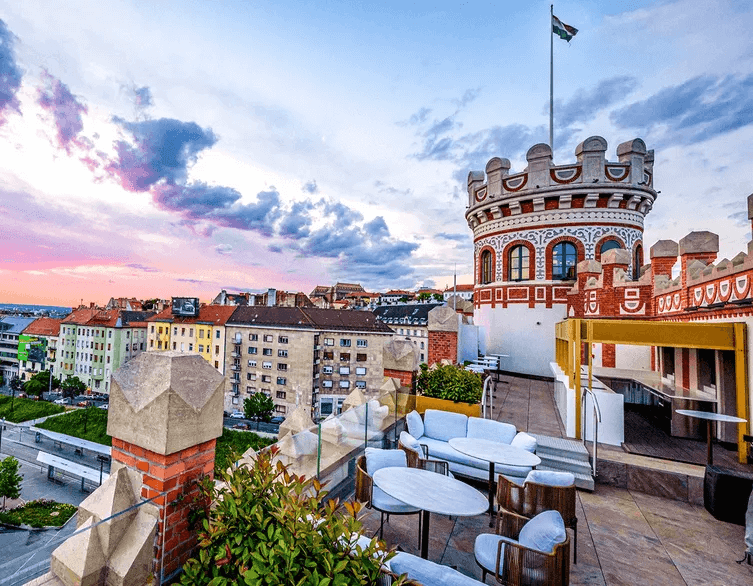Rooftop bár Budapest
