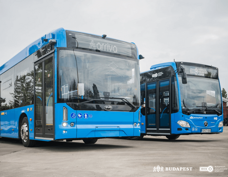 30 elektromos busz érkezett Budapestre