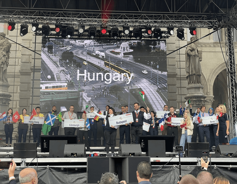 Budapest: Villamosvzető Világbajnokság, Bés: 4. helyezett a budapesti, BKV csapata