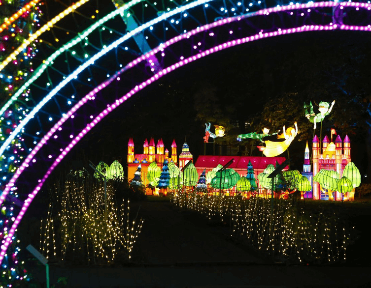 A Garden of Lights elhozza Sohaországot az ELTE Füvészkertbe