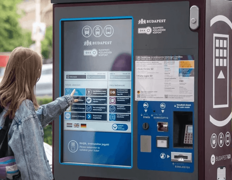 Jegyautomata Budapest