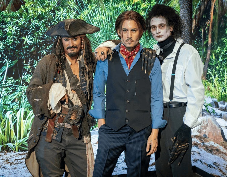 Johnny Depp otthonra lelt a budapesti Madame Tussauds-ban