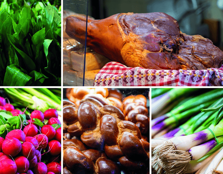 Budapest vásárcsarnokai húsvétkor