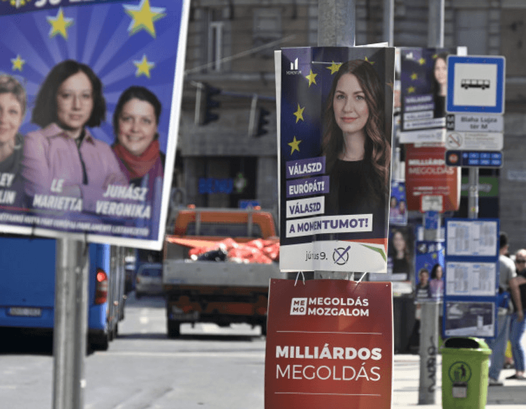 Választási plakátok Budapesten