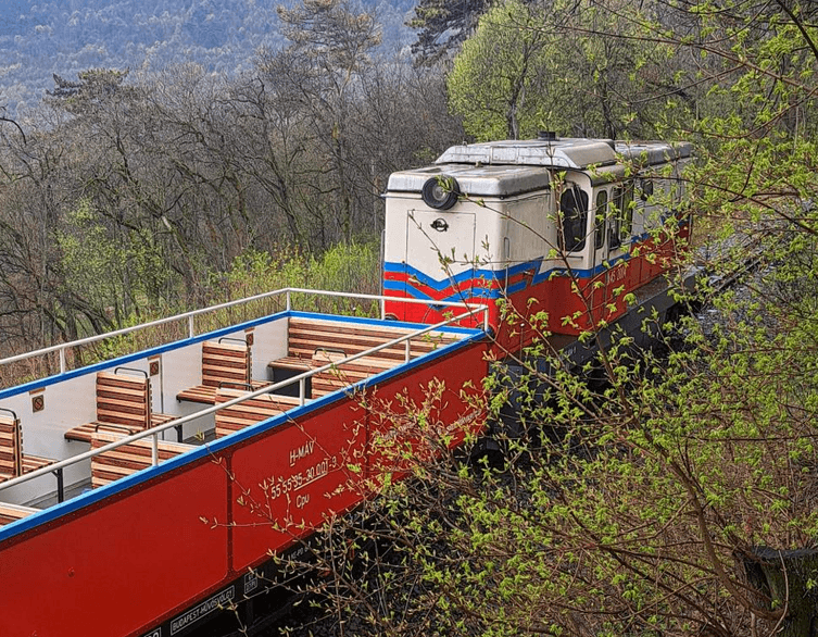 Gyermekvasút panorámakocsi